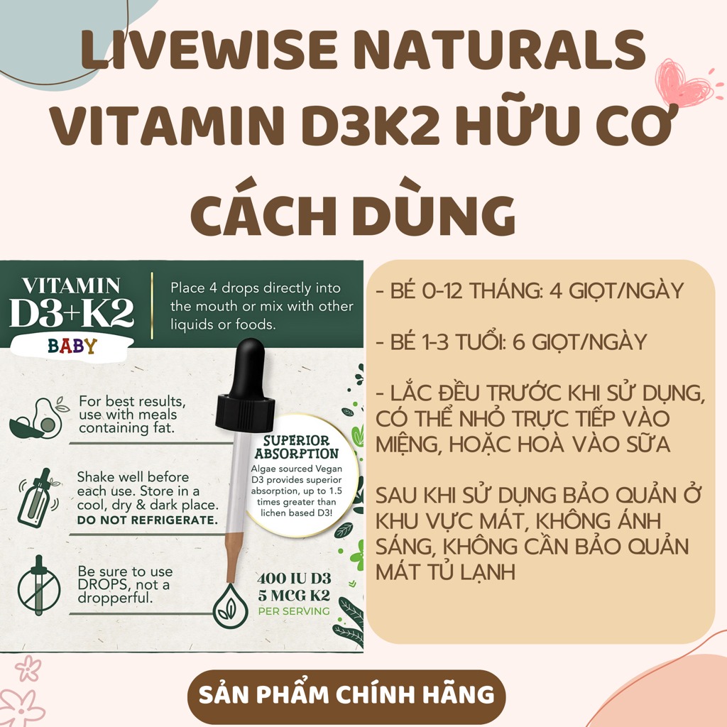 LIVEWISE - VITAMIN HỮU CƠ