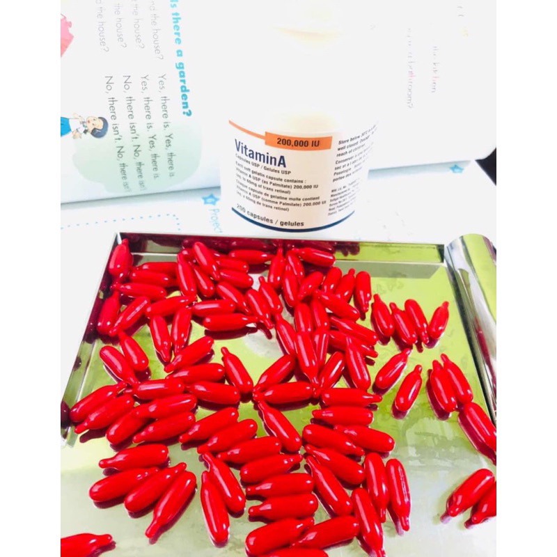 VITAMIN A - 1Y+200.000 IU ĐỎ HÀM LƯỢNG CAO