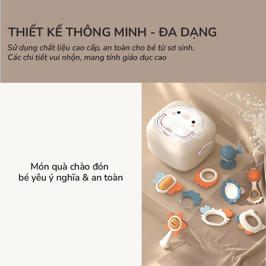 NEG - BỘ XÚC XẮC 10 CHI TIẾT CHIM CÁNH CỤT