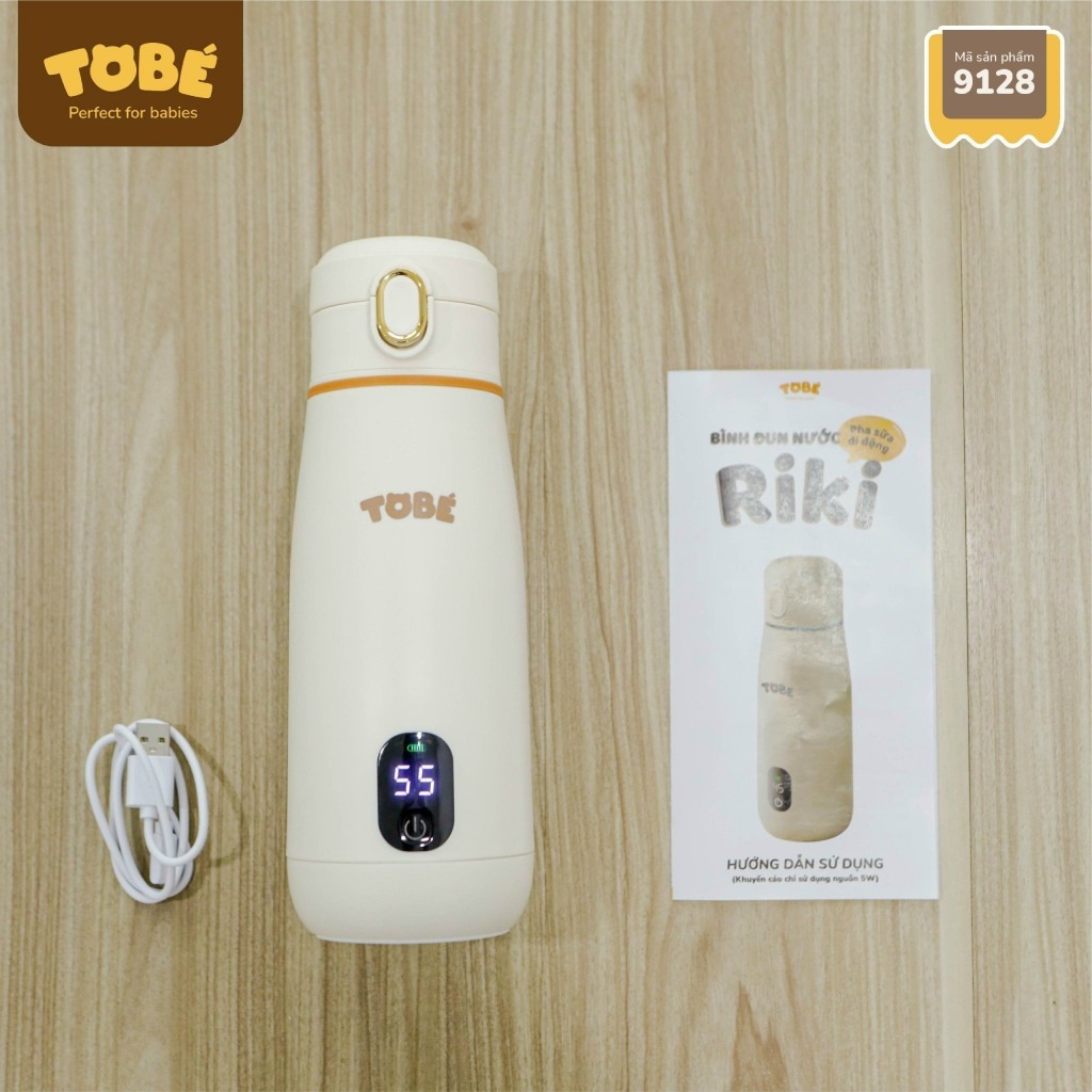 TOBE - BÌNH ĐUN NƯỚC DI ĐỘNG RIKI