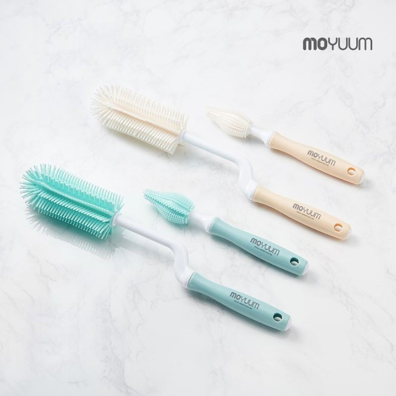 MOYUUM - BỘ CỌ RỬA BÌNH SILICONE