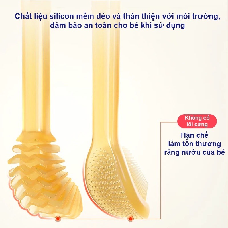 AK - BỘ DỤNG CỤ RƠ LƯỠI SILICONE
