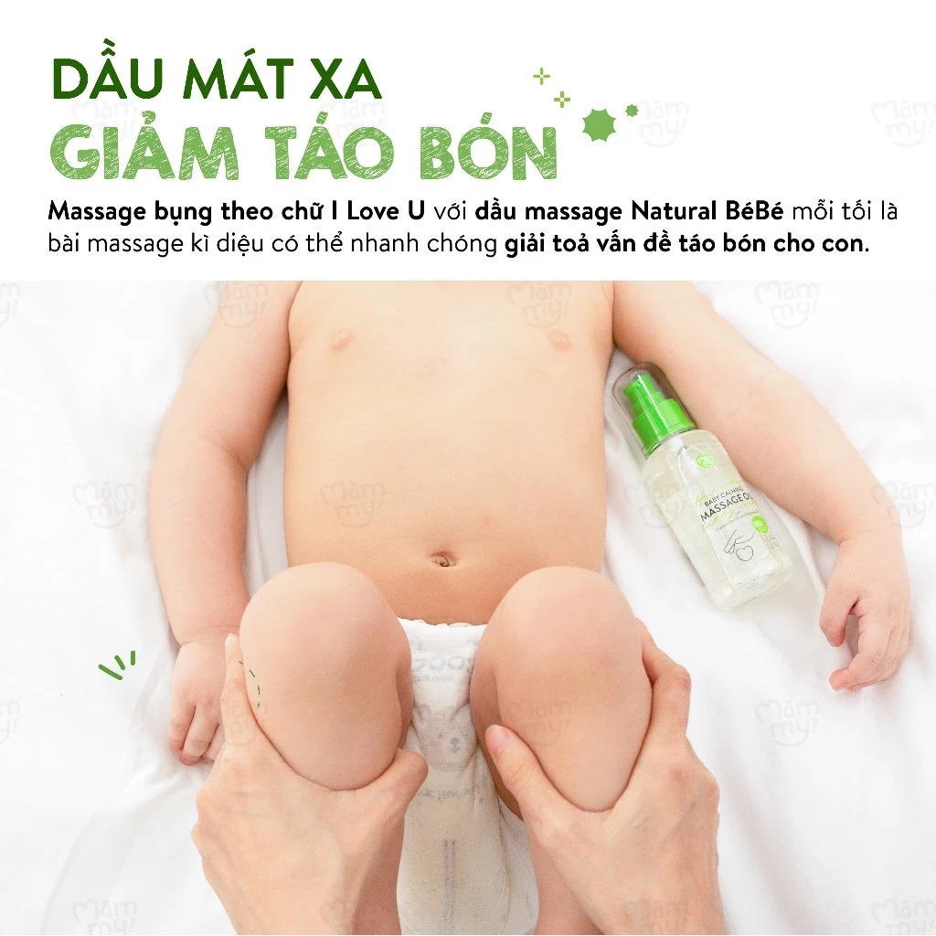 MAMMY - DẦU MÁT XA GIẢM CHƯỚNG BỤNG