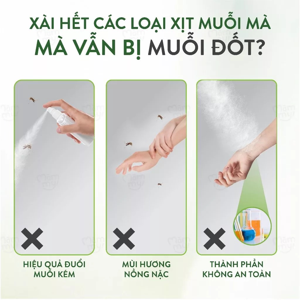 MAMMY - KEM BÔI CHỐNG MUỖI & CÔN TRÙNG