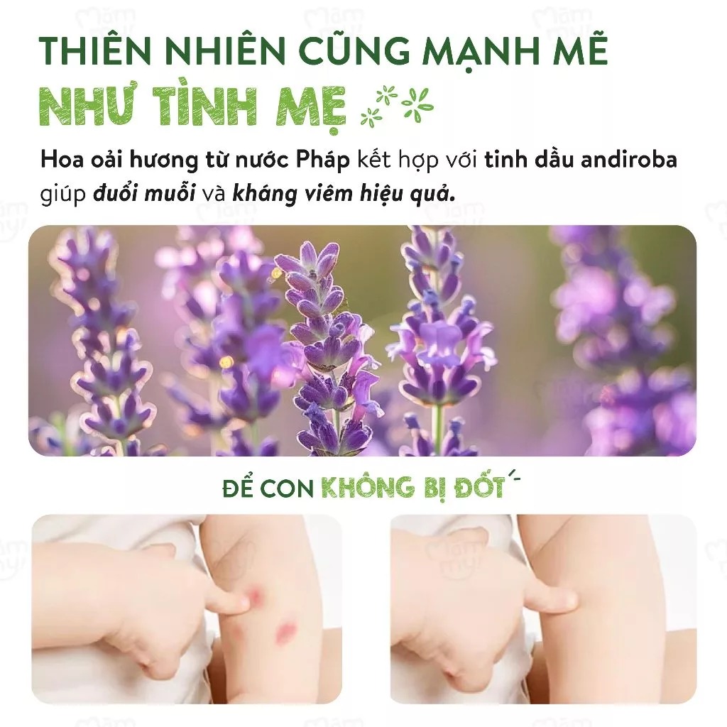 MAMMY - KEM BÔI CHỐNG MUỖI & CÔN TRÙNG