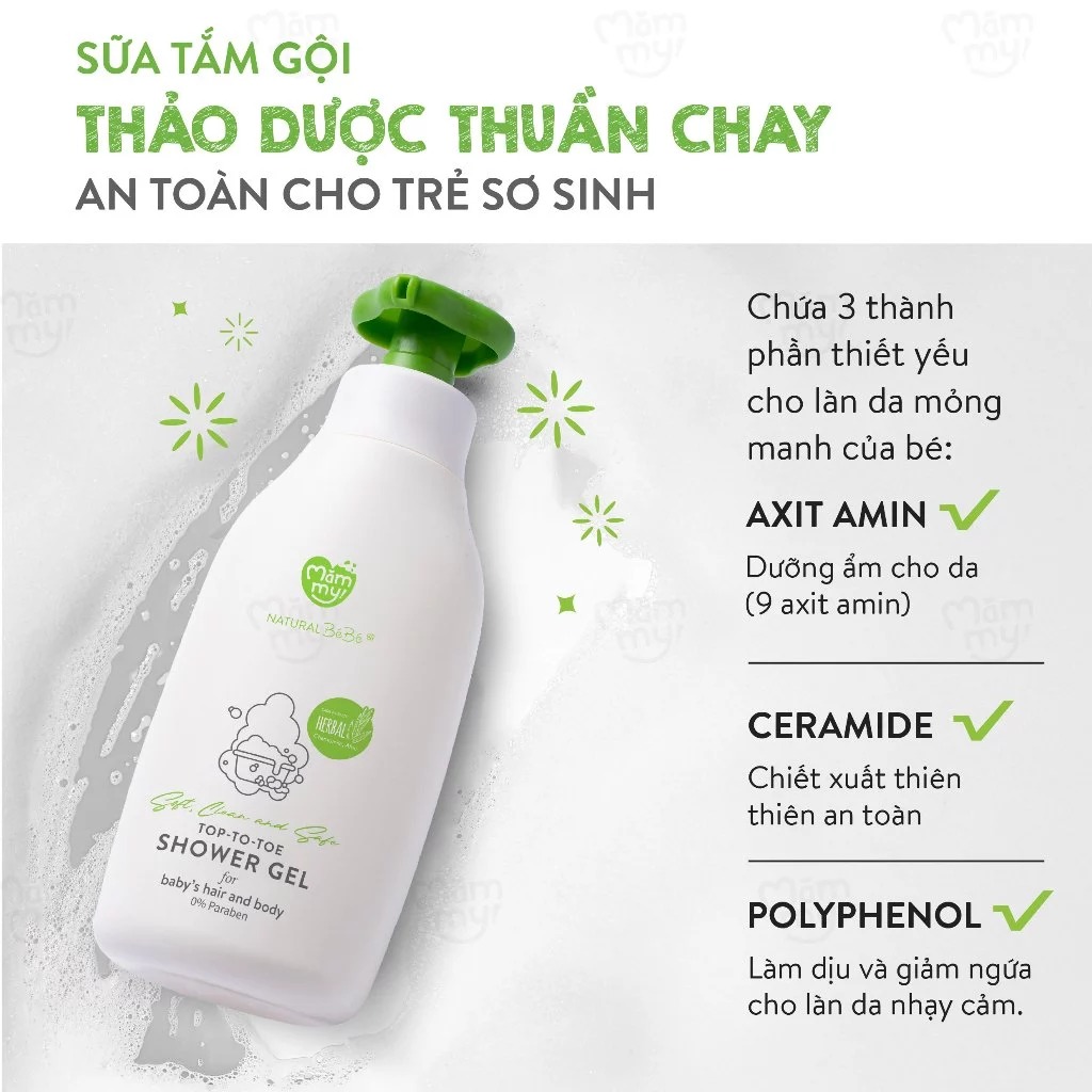 MAMMY - SỮA TẮM GỘI TOÀN THÂN