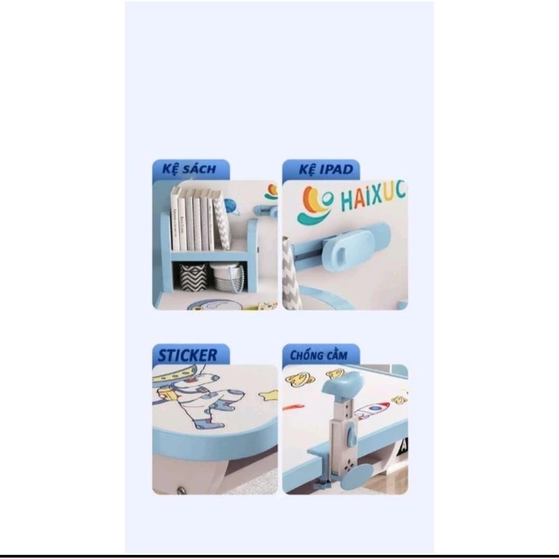 HP - BỘ BÀN HỌC CHỐNG GÙ C05