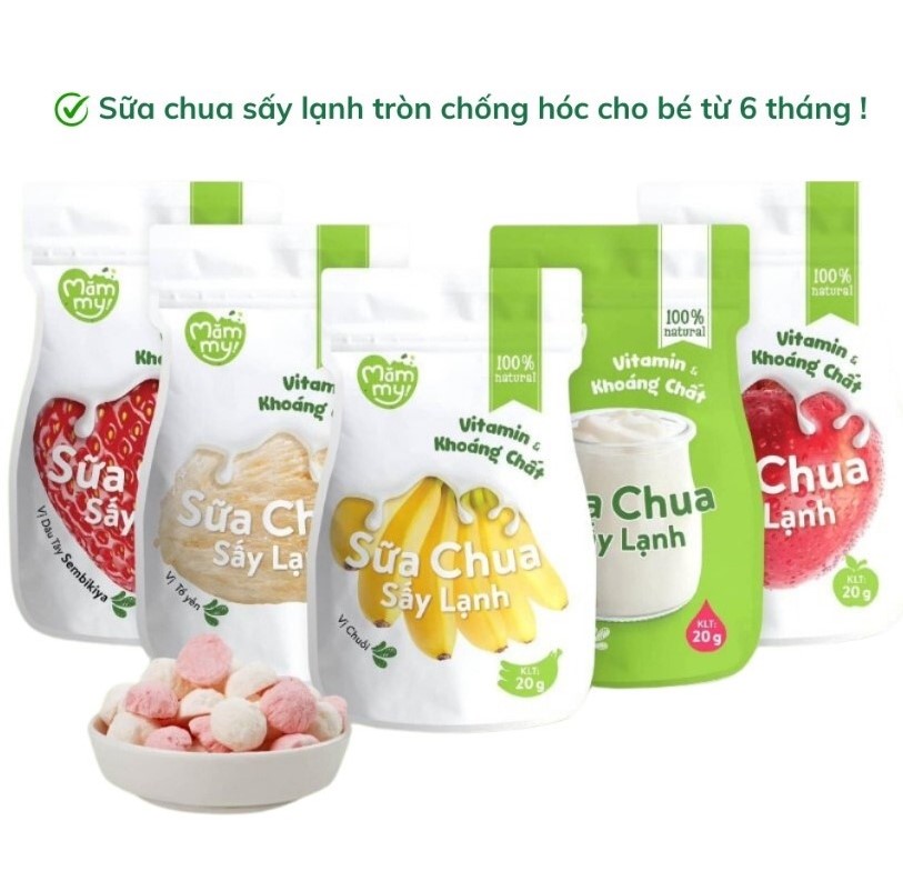 MAMMY - 6M+SỮA CHUA SẤY LẠNH