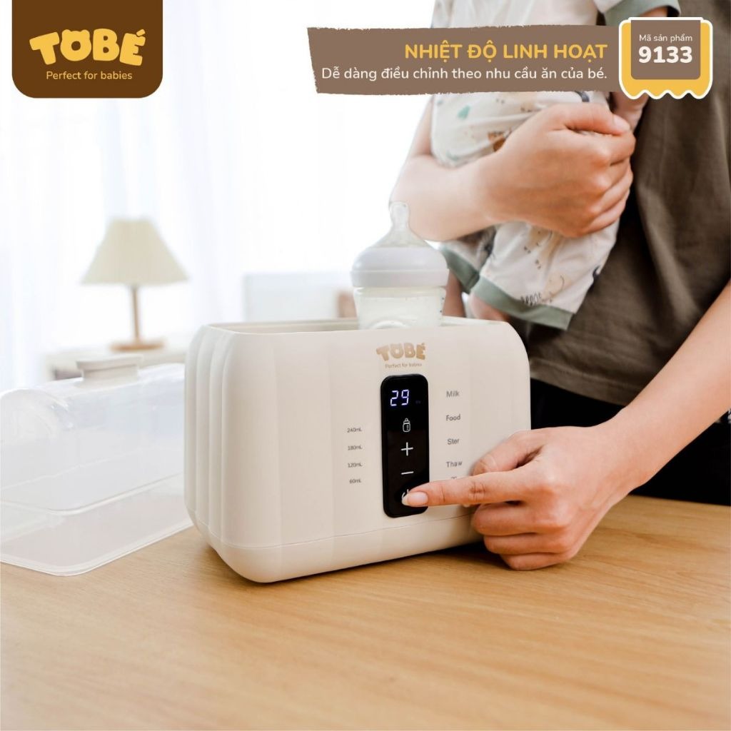 TOBE - MÁY HÂM SỮA TIỆT TRÙNG LUCA