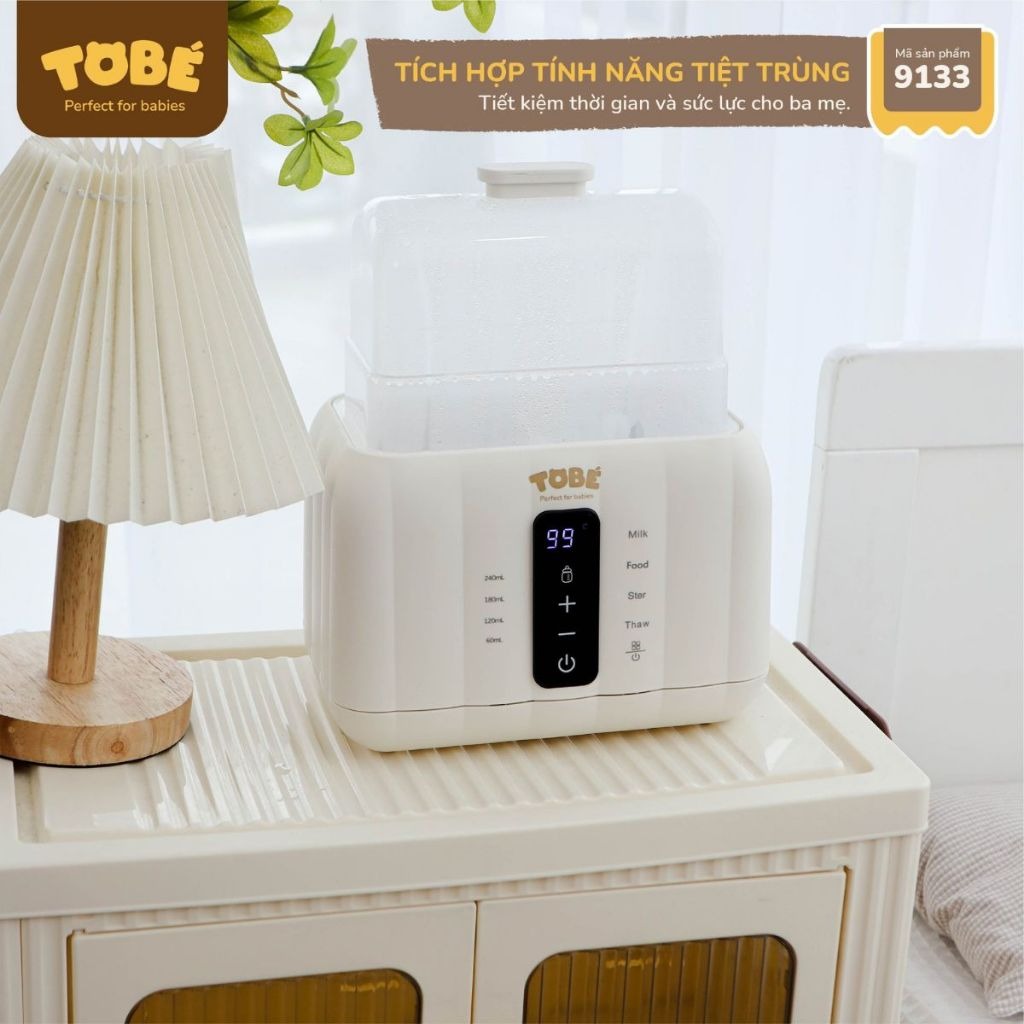 TOBE - MÁY HÂM SỮA TIỆT TRÙNG LUCA