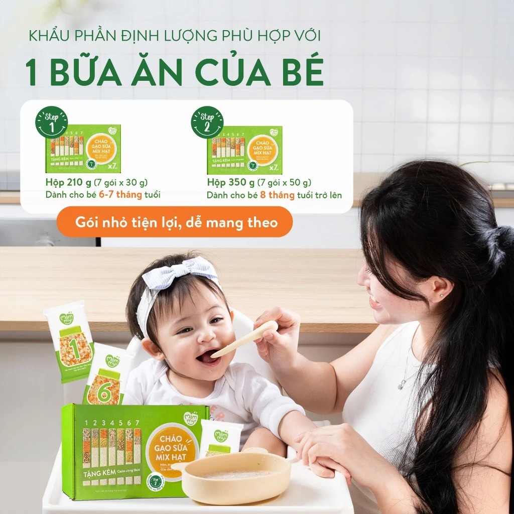MAMMY - CHÁO GẠO SỮA MIX HẠT