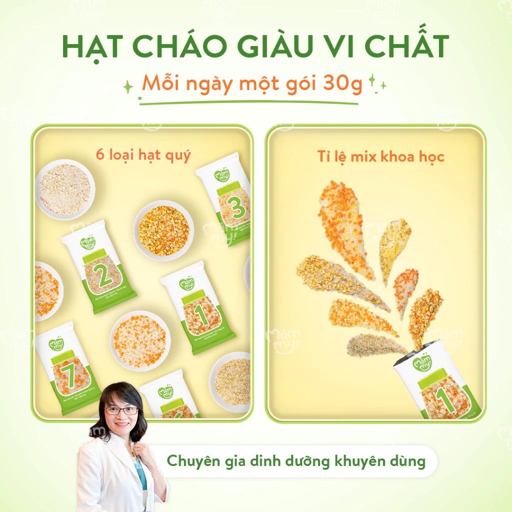 MAMMY - CHÁO GẠO SỮA MIX HẠT