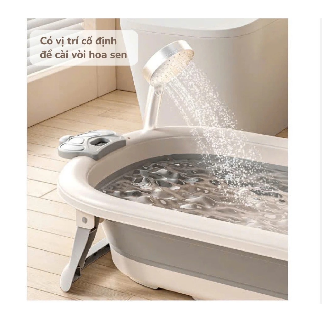 BARROT - CHẬU TẮM GẤP GỌN KÈM PHAO