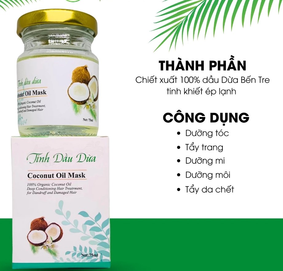 MỘC - TINH DẦU DỪA COCONUT OIL MARK