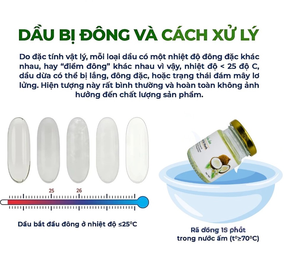 MỘC - TINH DẦU DỪA COCONUT OIL MARK