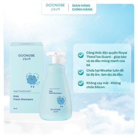GOONGBE - 3Y+DẦU GỘI KIDS FRESH SHAMPOO