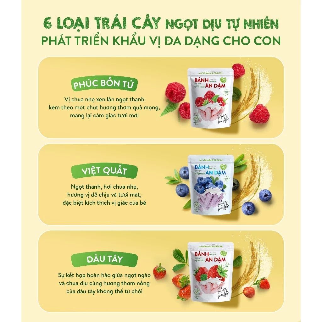 MAMMY - BÁNH ĂN DẶM CHẤT XƠ