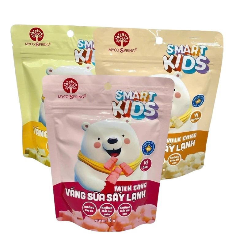 SMART KIDS - 8M+VÁNG SỮA SẤY LẠNH