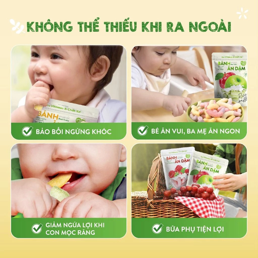 MAMMY - BÁNH ĂN DẶM CHẤT XƠ