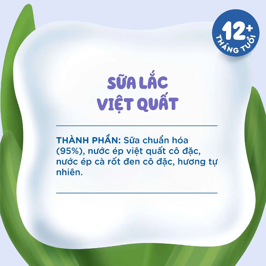 AGUSHA - 12M+SỮA LẮC HOA QUẢ