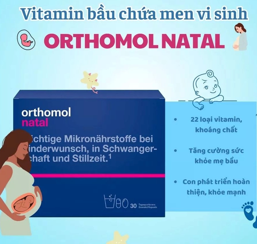 ORTHOMOL - VITAMIN BỔ BẦU TÀI PHIỆT