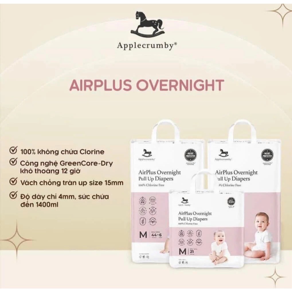 APPLECRUMBY - BỈM NGỰA CAO CẤP MEGA