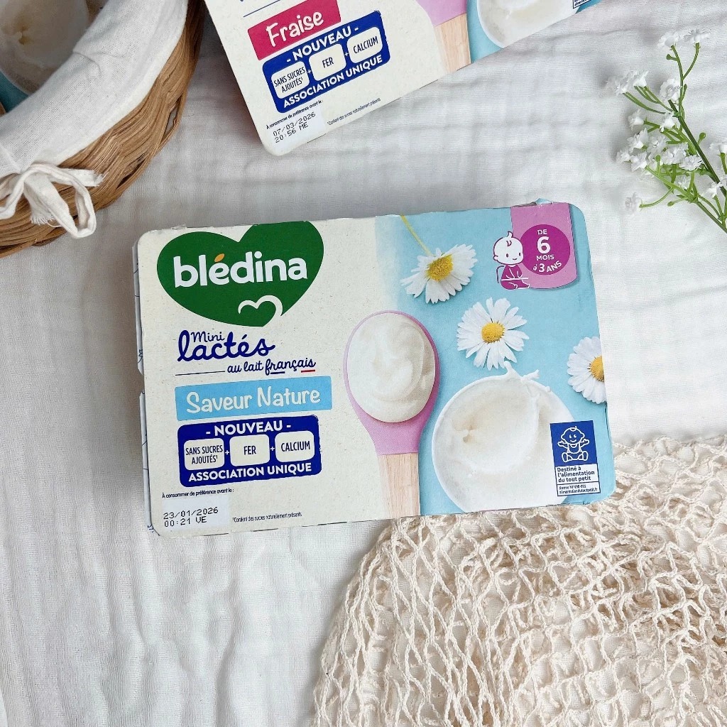 BLEDINA - SỮA CHUA MINI LACTES MẪU MỚI