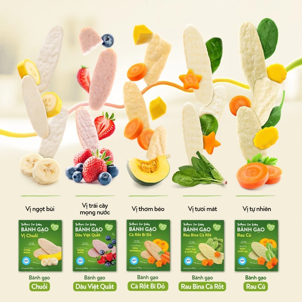 MAMMY - 7M+BÁNH GẠO DẸT