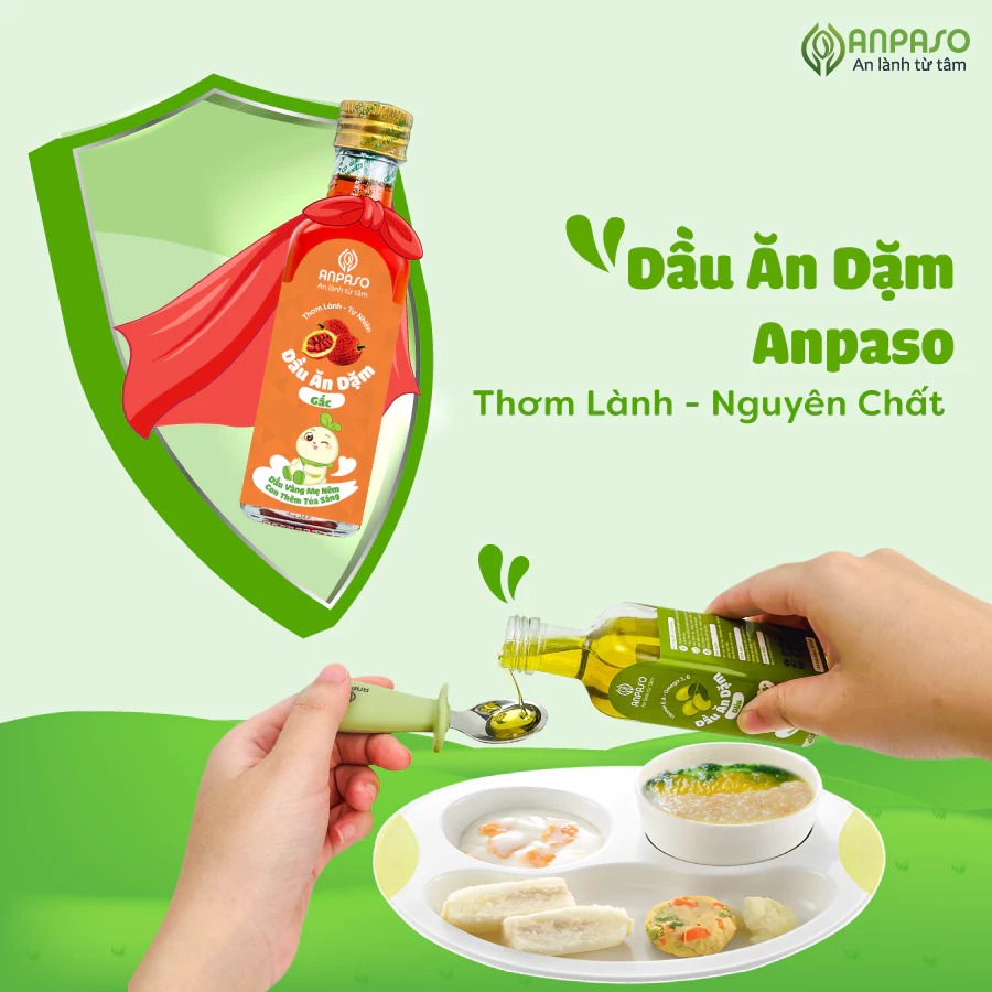 ANPASO - 6M+DẦU ĂN DẶM