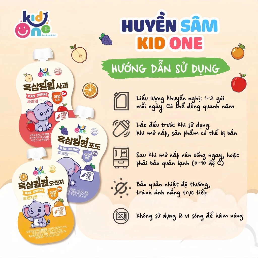 ONE ONE - 1Y+HUYỀN SÂM HÀN QUỐC