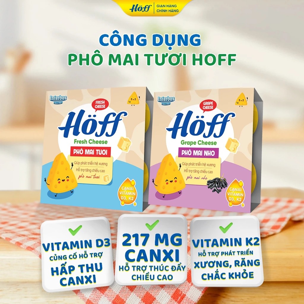 HOFF - 1Y+PHÔ MAI TƯƠI