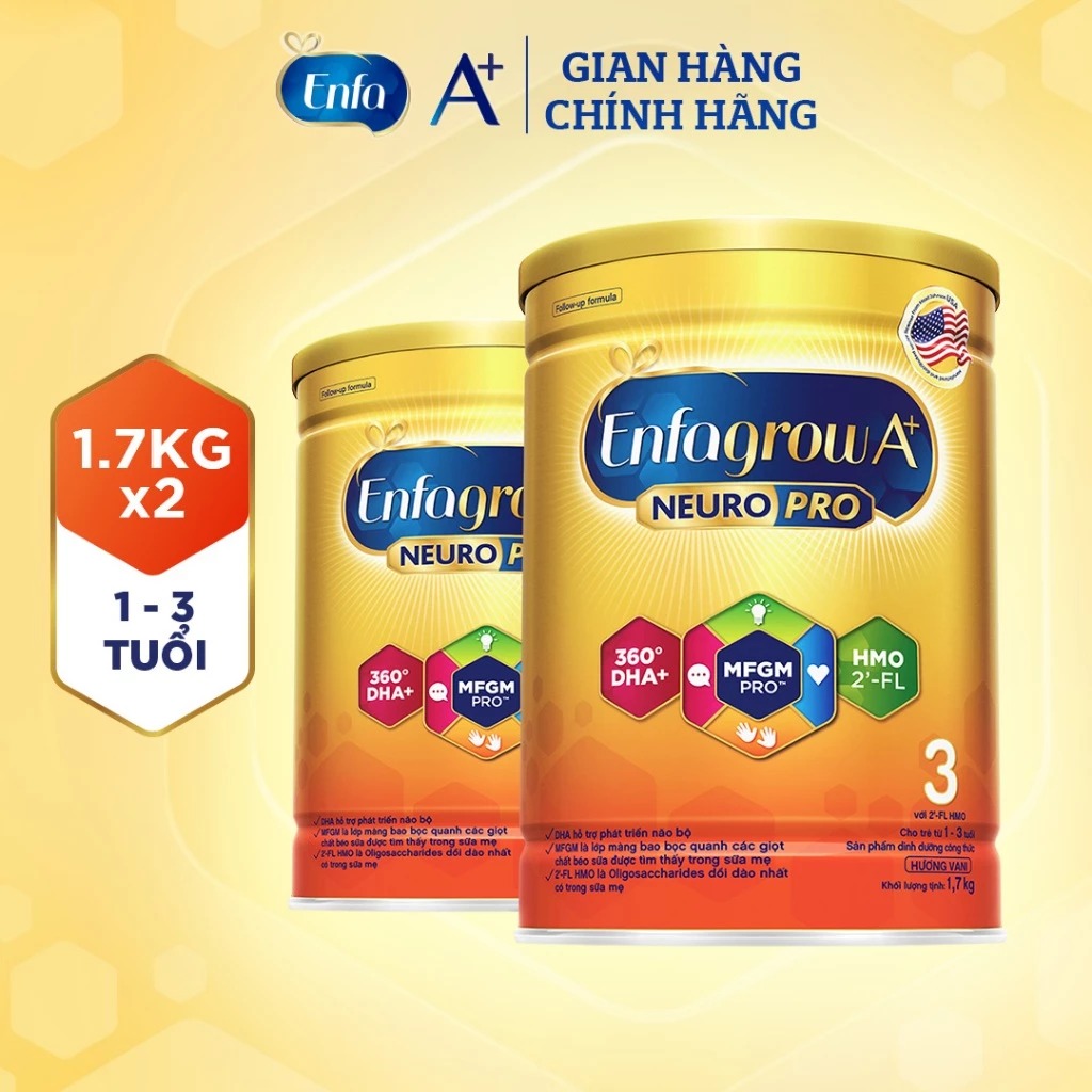 ENFA A+ - SỮA BỘT NEUROPRO FL HMO