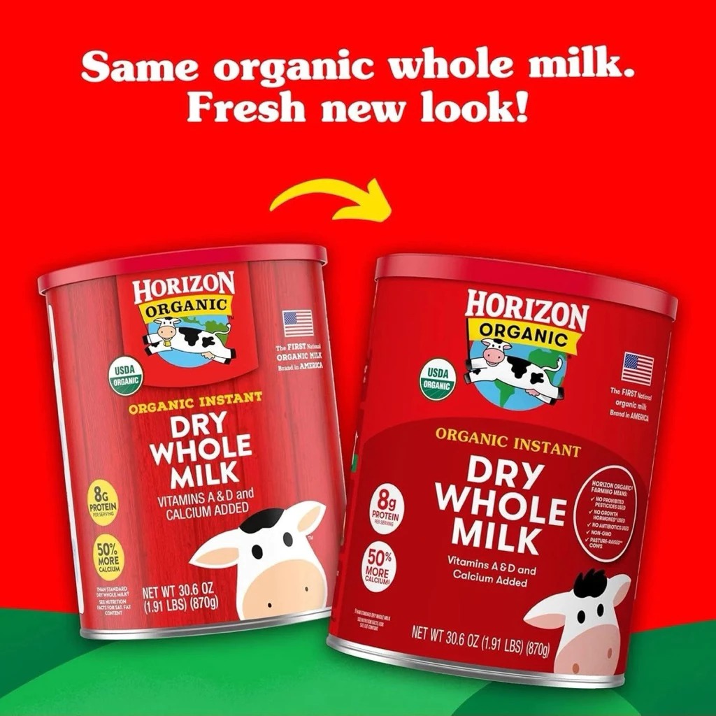 HORIZON - 1Y+SỮA TƯƠI DẠNG BỘT HỮU CƠ