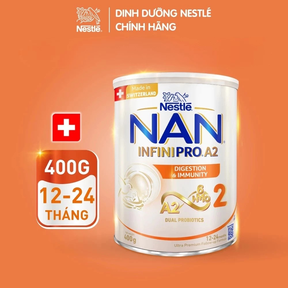 NESTLE - SỮA NAN INFINI PRO A2 THỤY SĨ 6HMO
