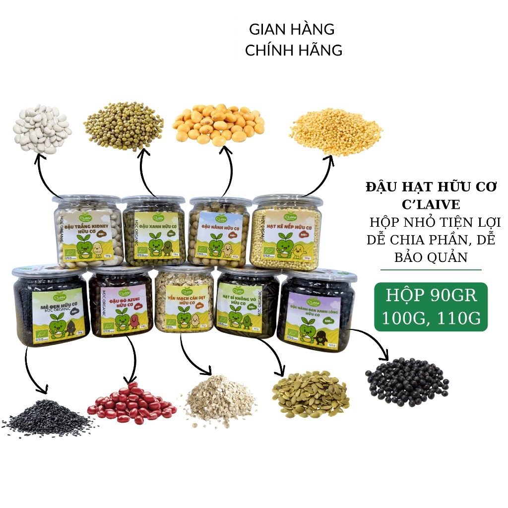 C'LAVIE - 6M+HẠT HỮU CƠ