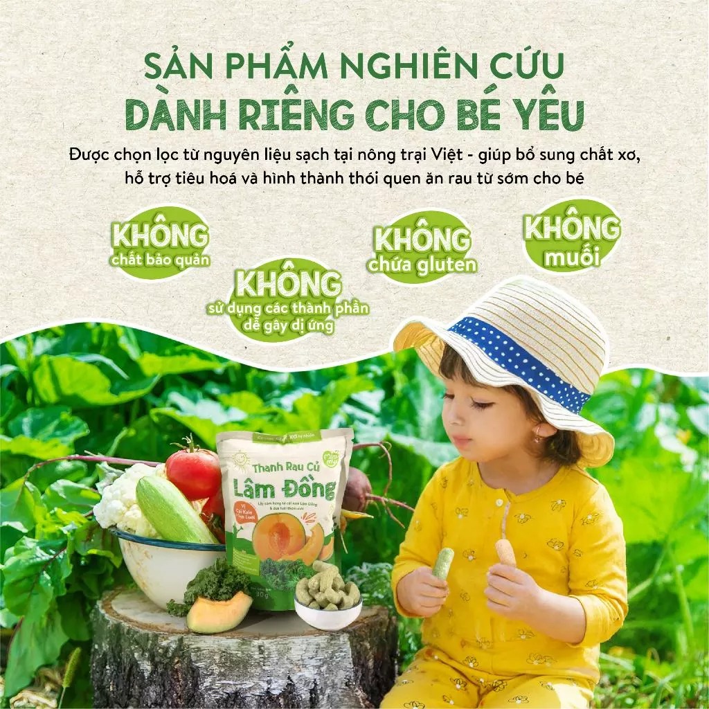 MAMMY - 6M+BÁNH THANH RAU CỦ