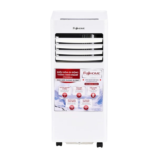 FUJJHOME - ĐIỀU HÒA DI ĐỘNG PAC07 7000BTU