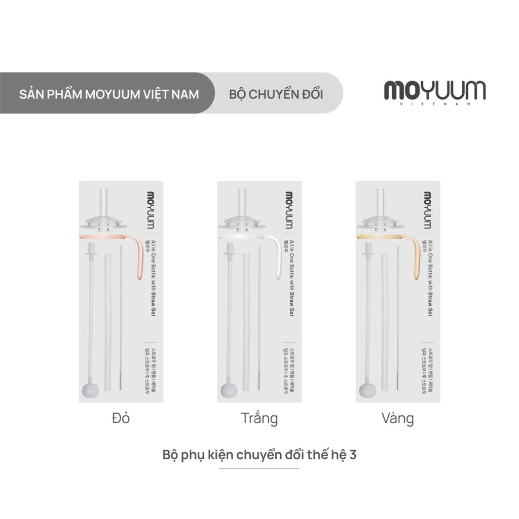 MOYUUM - BỘ PHỤ KIỆN CHUYỂN ĐỔI THẾ HỆ 3