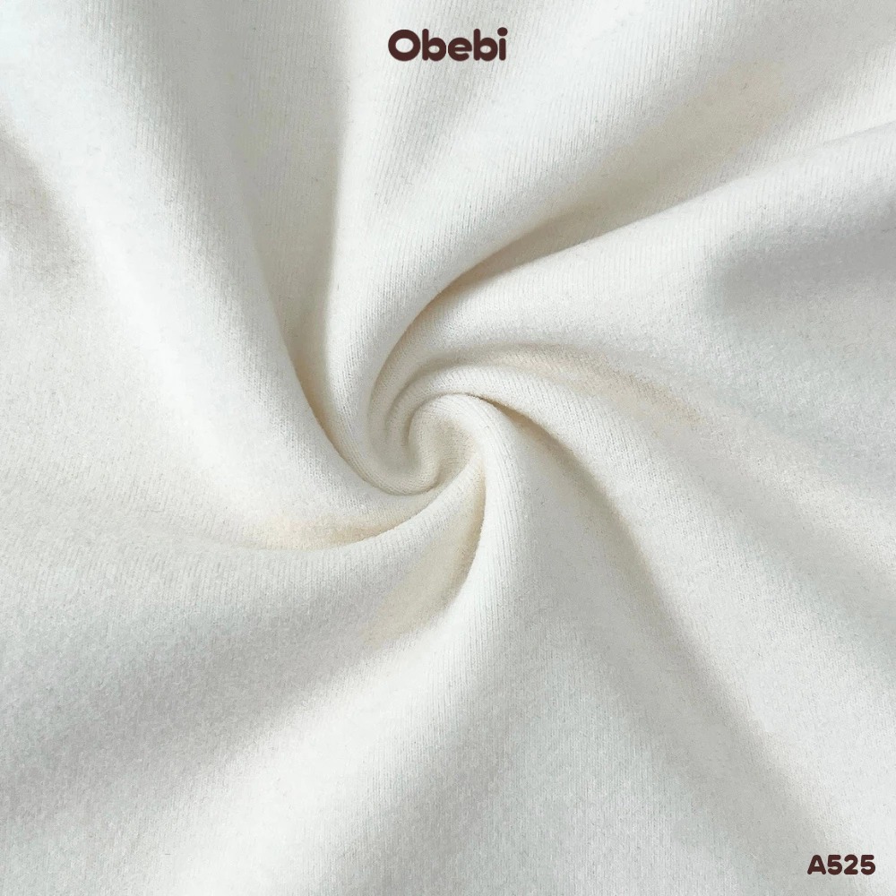 OBEBI - ÁO GIỮ NHIỆT GIÀY CỔ CAO THÊU HÌNH (73-120)