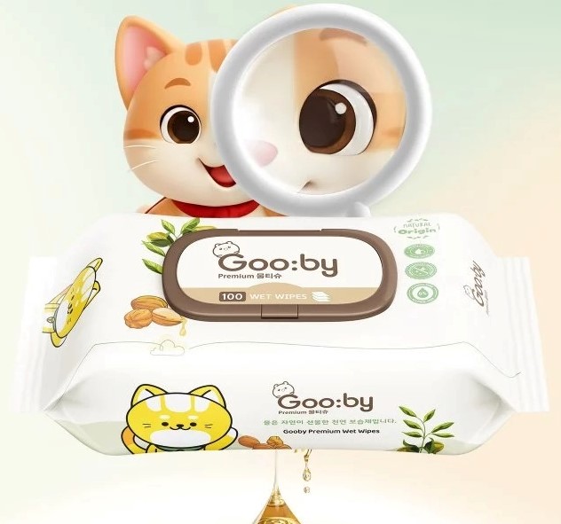 GOOBY - KHĂN ƯỚT PREMIUM KHÔNG CỒN