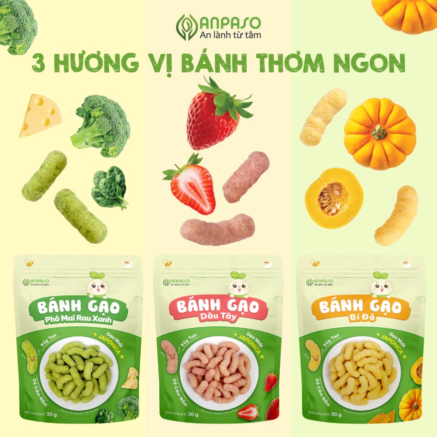 ANPASO - 6M+BÁNH GẠO ĂN DẶM