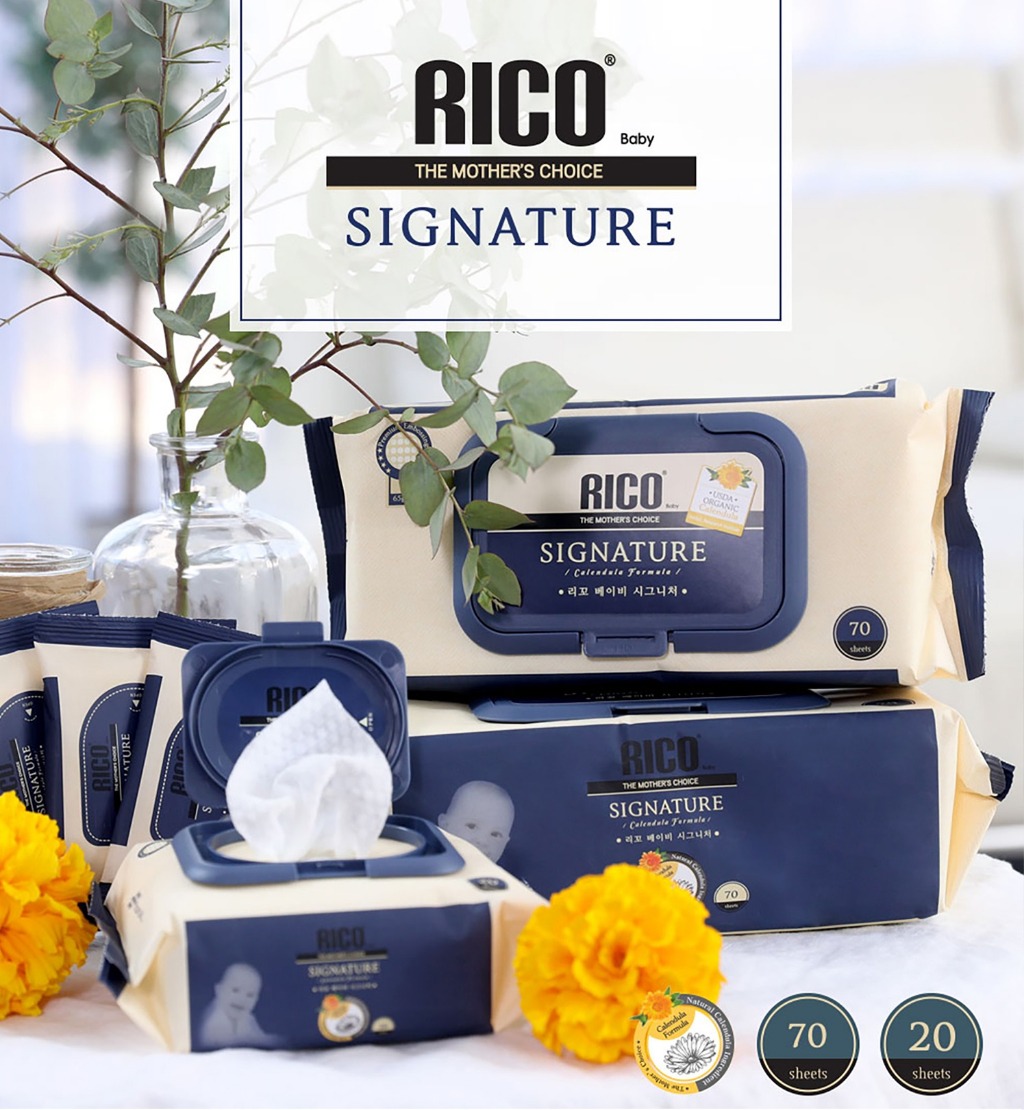 RICO - KHĂN ƯỚT BABY SIGNATURE