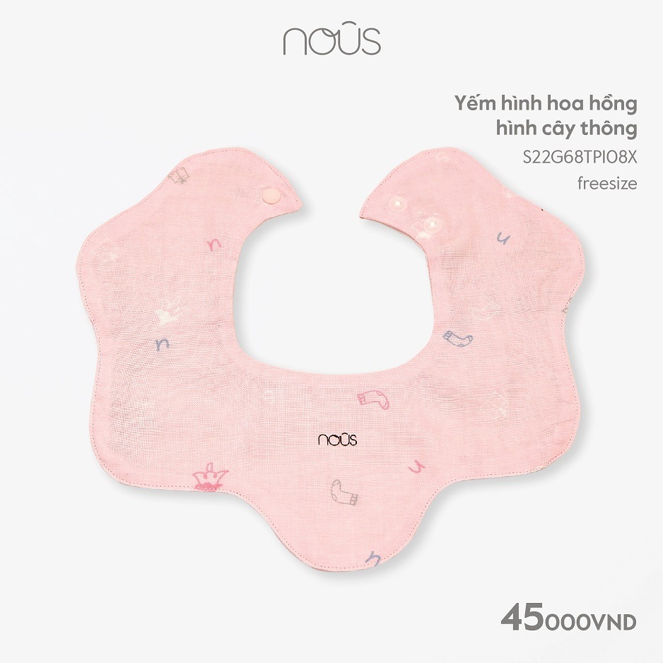 Nous Yếm hình hoa hồng và cây thông