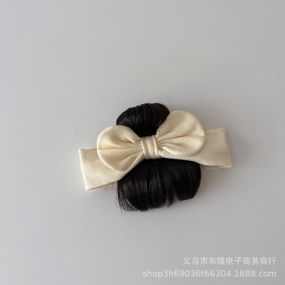 JS Turban nơ tóc giả 1 chỏm