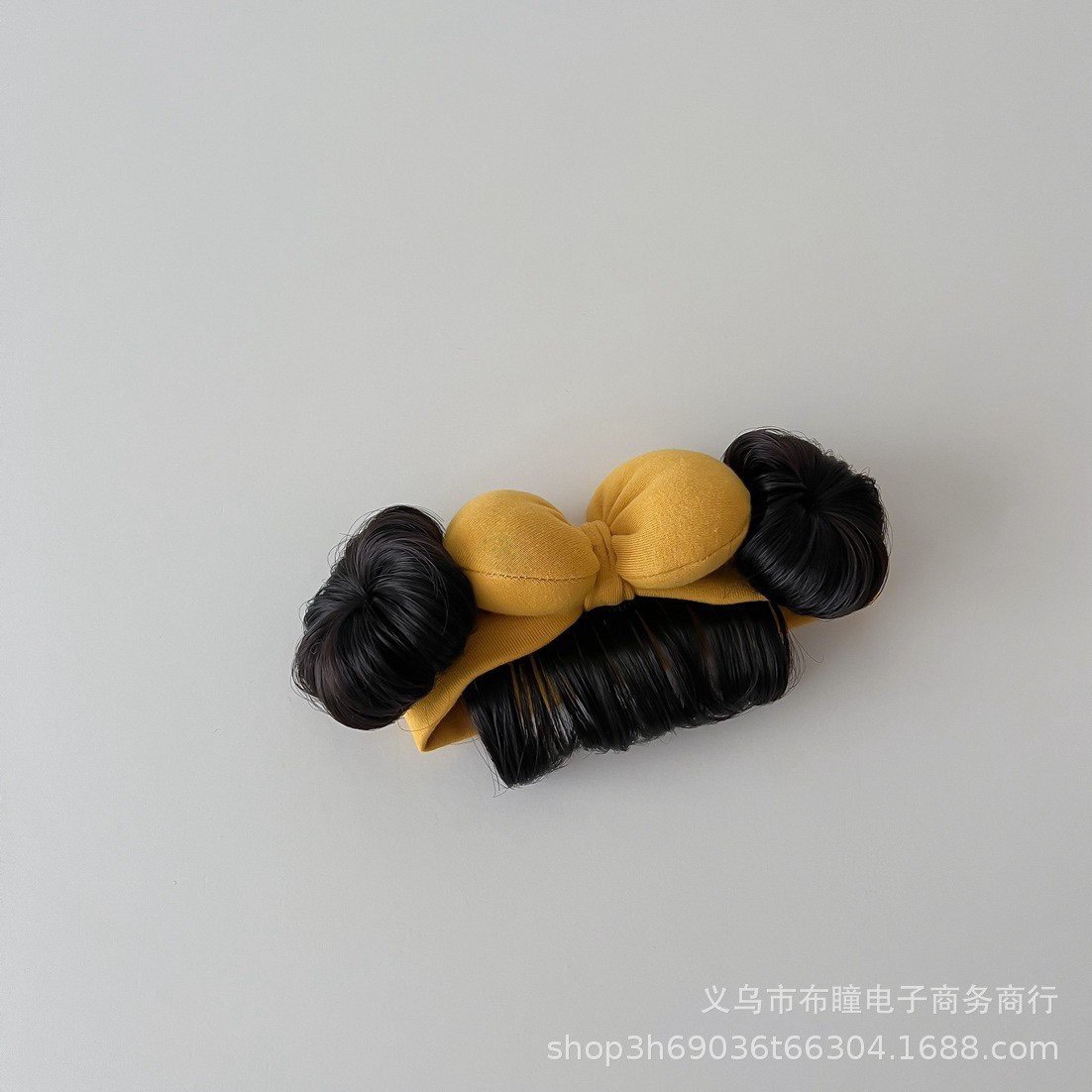 JS Turban nơ tóc giả 2 bên
