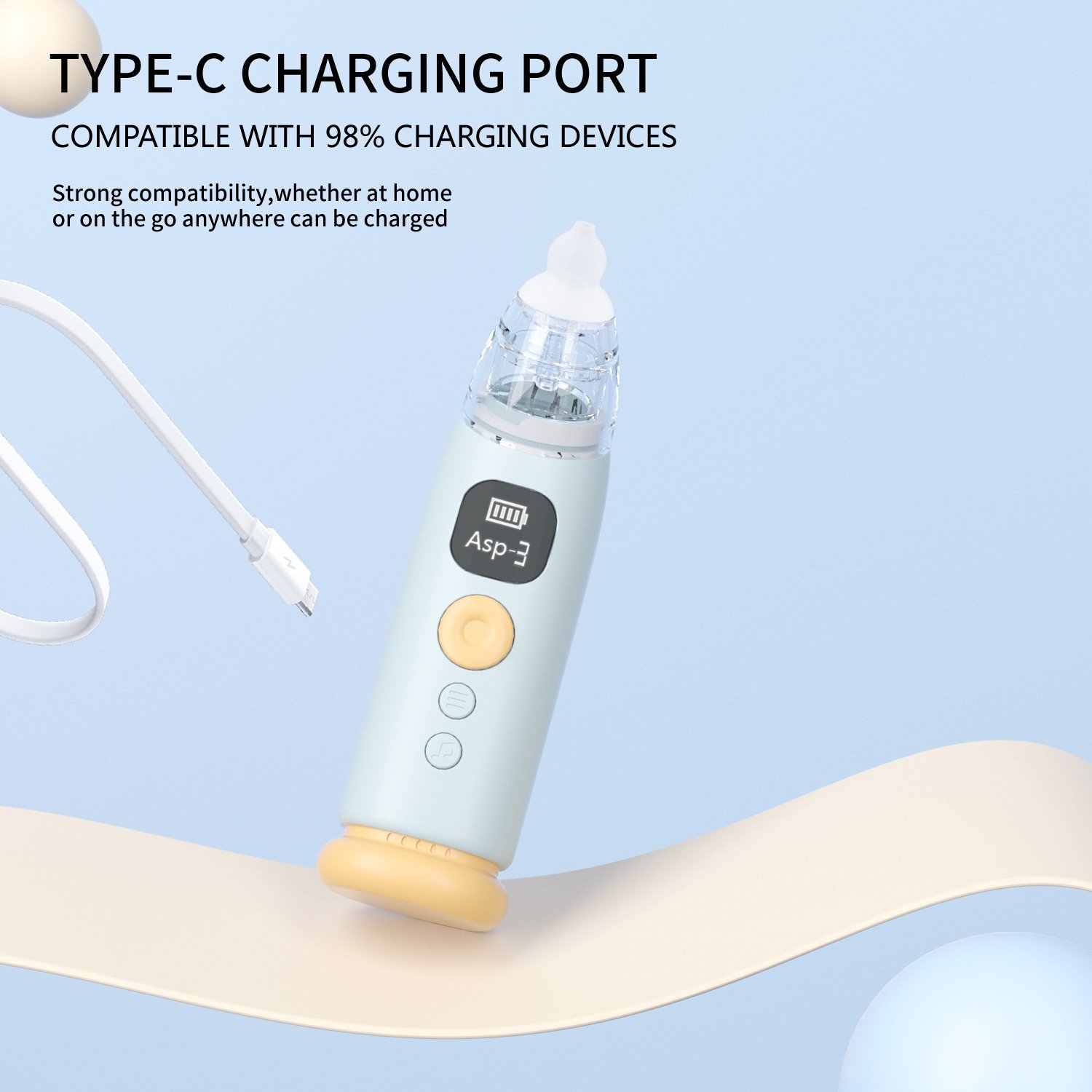 NASAL - HÚT MŨI ĐIỆN CÓ NHẠC BABY ASPIRATOR BX002