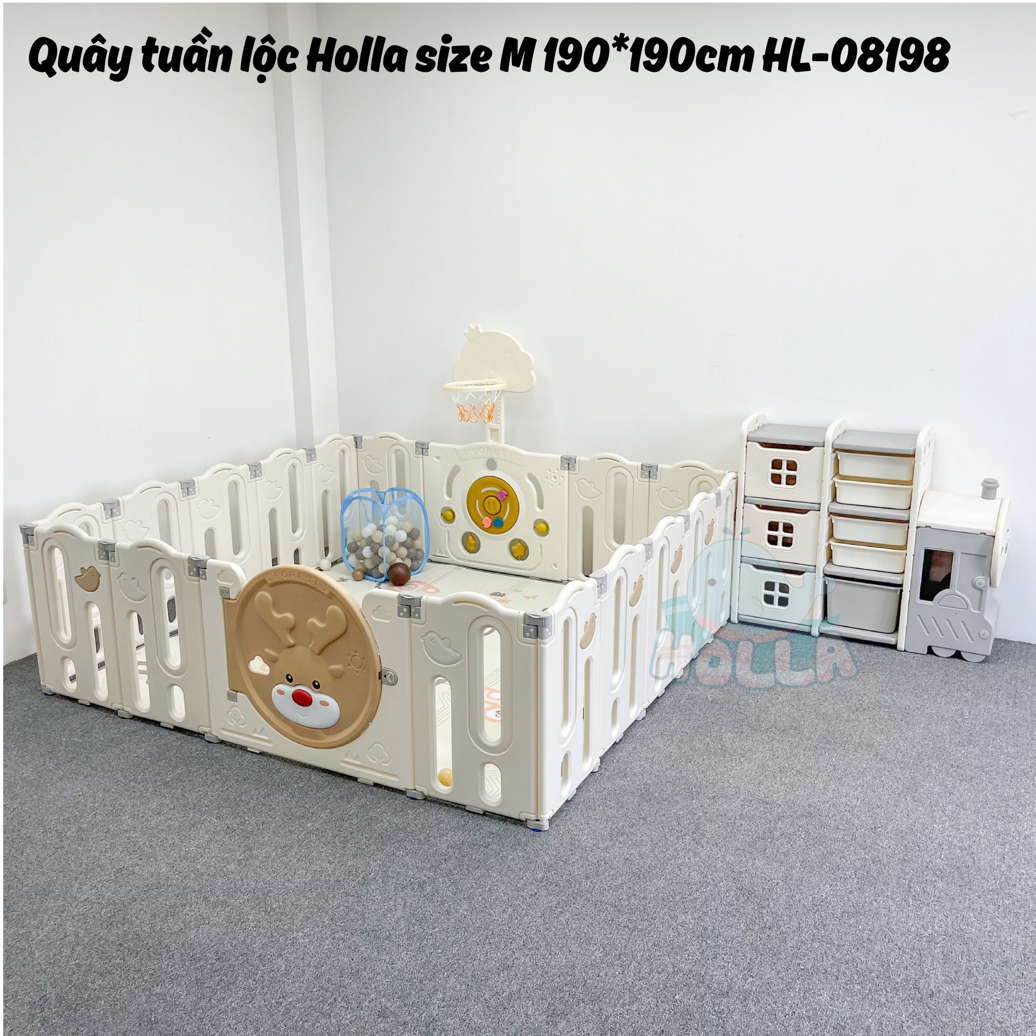 HOLLA - QUÂY BÓNG NHỰA TUẦN LỘC