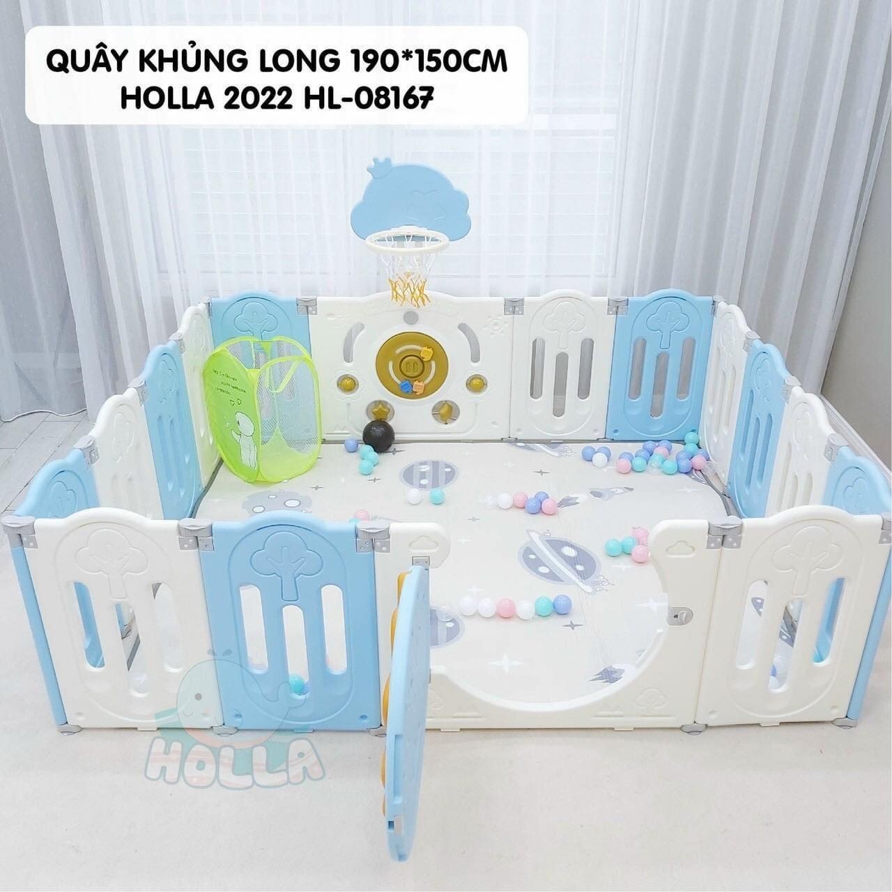 HOLLA - QUÂY BÓNG NHỰA KHỦNG LONG