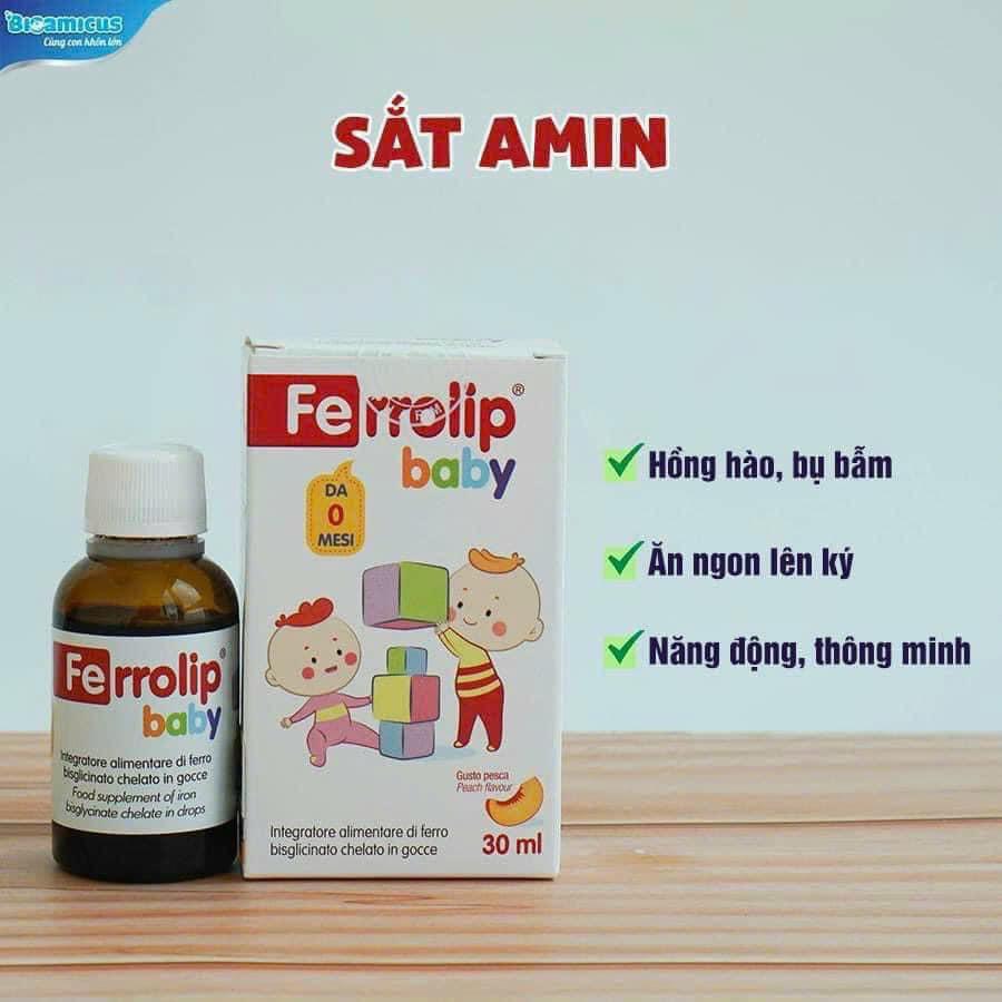FERROLIP - SẮT NƯỚC HỮU CƠ BABY