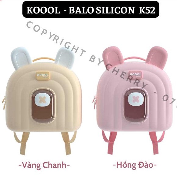 2Y+KOOOL - BALO MẦM NON TAI THỎ K52